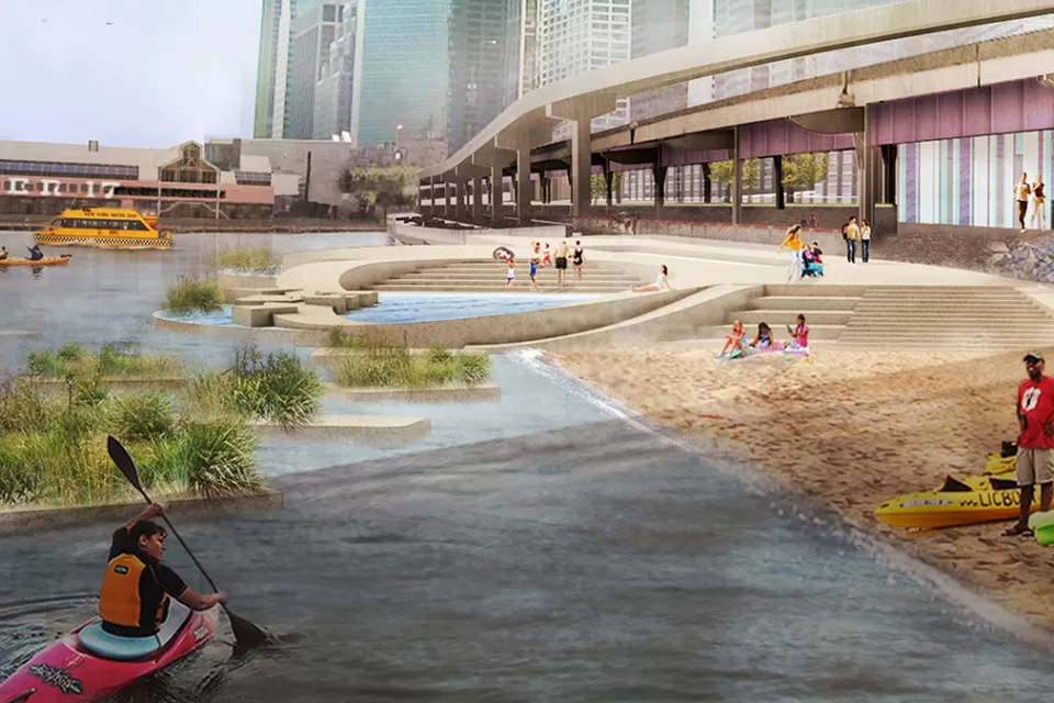 Brooklyn Bridge Beach